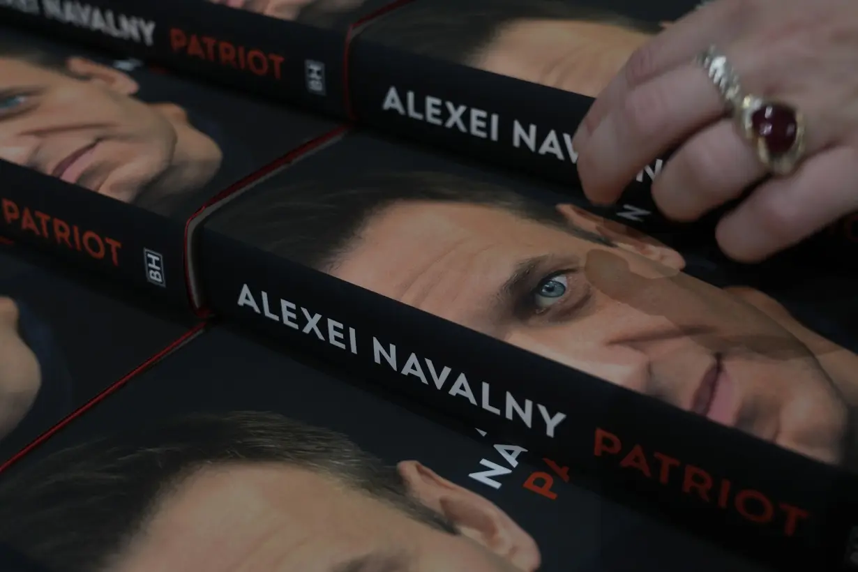 Britain Navalny Book