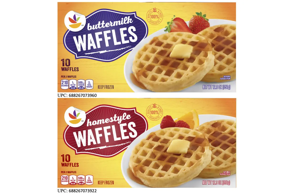 Frozen Waffle Recall