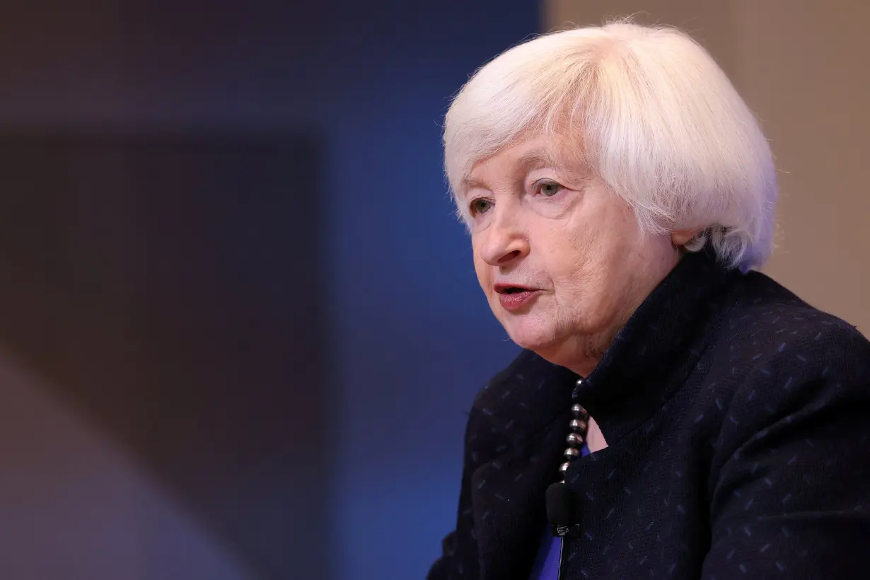 Treasury Secretary Janet Yellen speaks at the Council on Foreign Relations in New York City