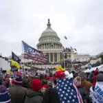 Ohio man charged with bringing massive 'Trump' sign to Capitol for rioters to use as a weapon