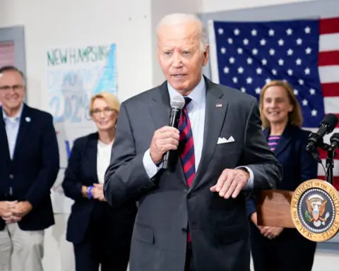 Biden says Trump should be locked up 'politically'
