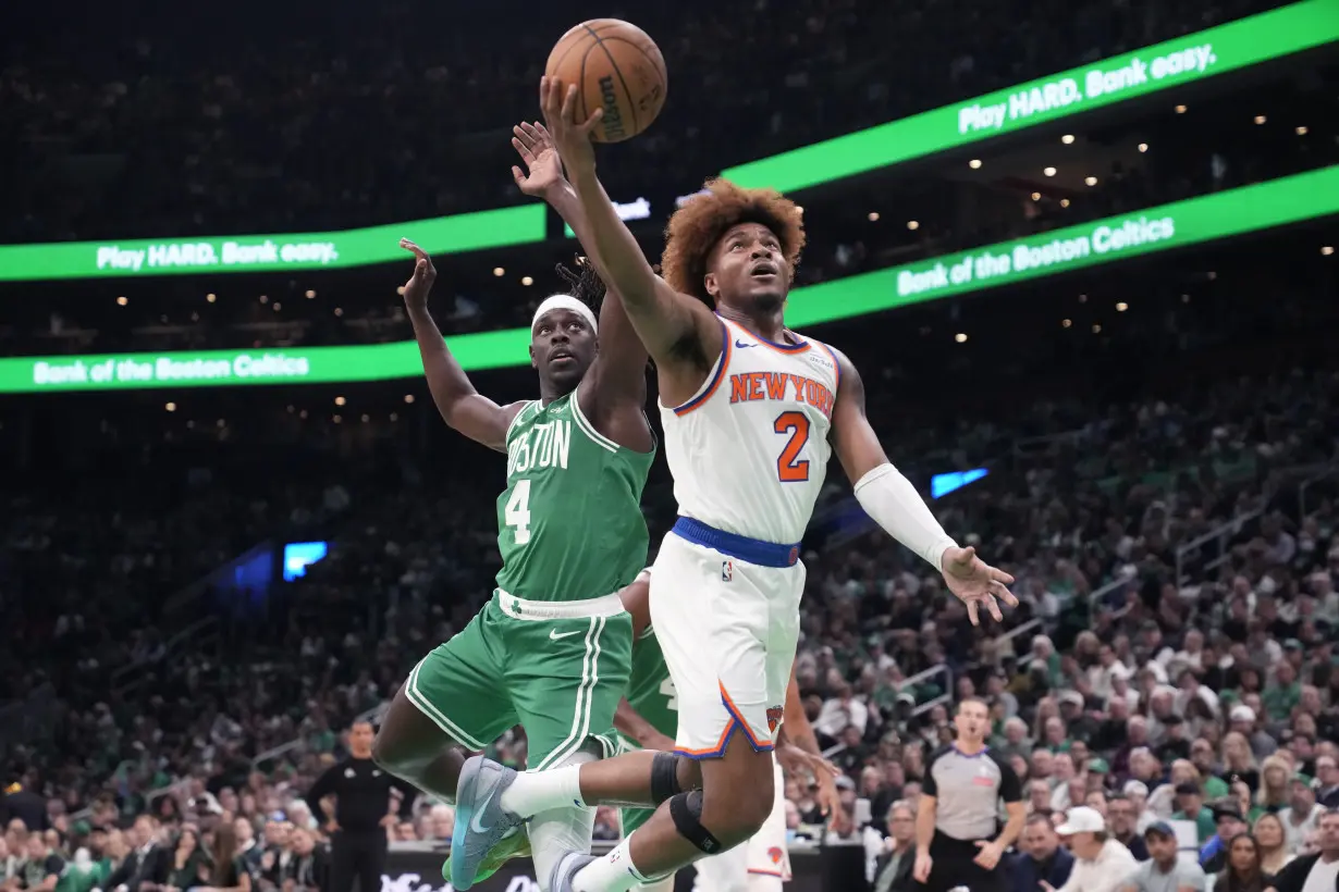 Knicks Celtics Basketball