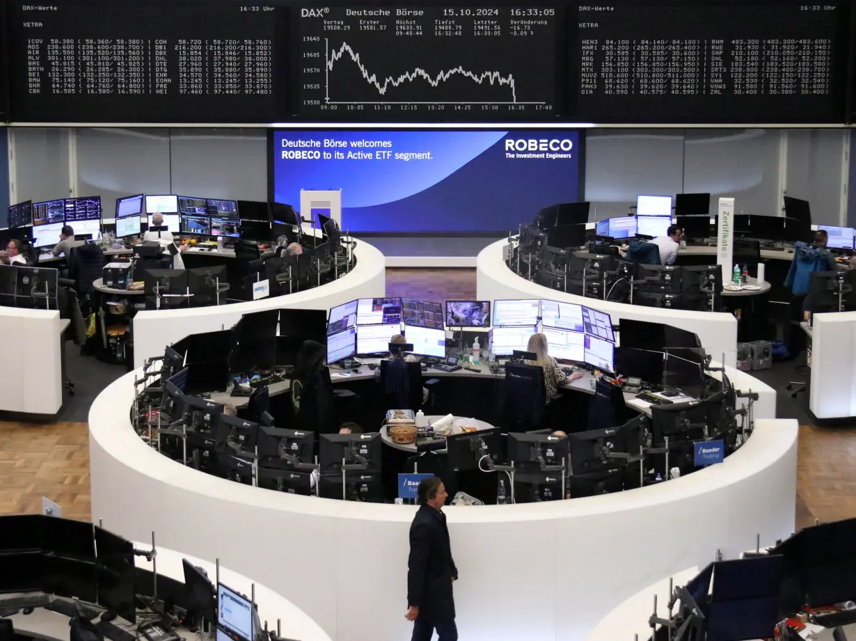 German share price index DAX at the stock exchange in Frankfurt