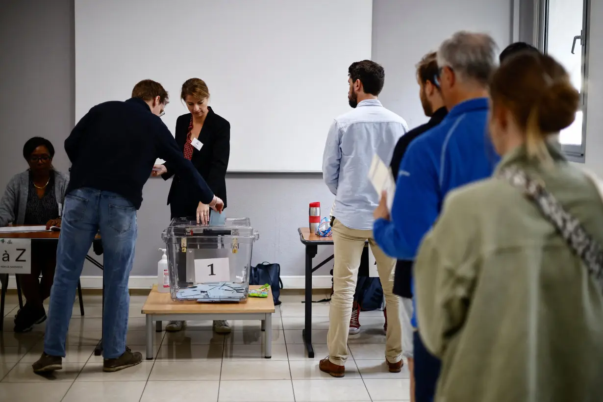 France votes in the second round of the 2024 snap legislative elections