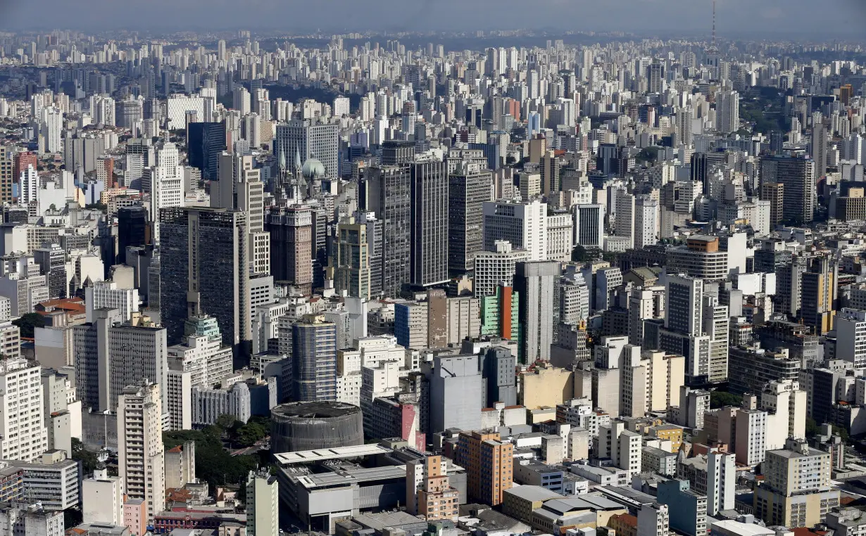 FILE PHOTO: A general view of the skyline of Sao Paulo