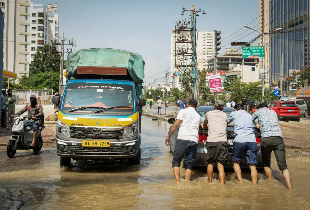 Heavy rains in Bengaluru