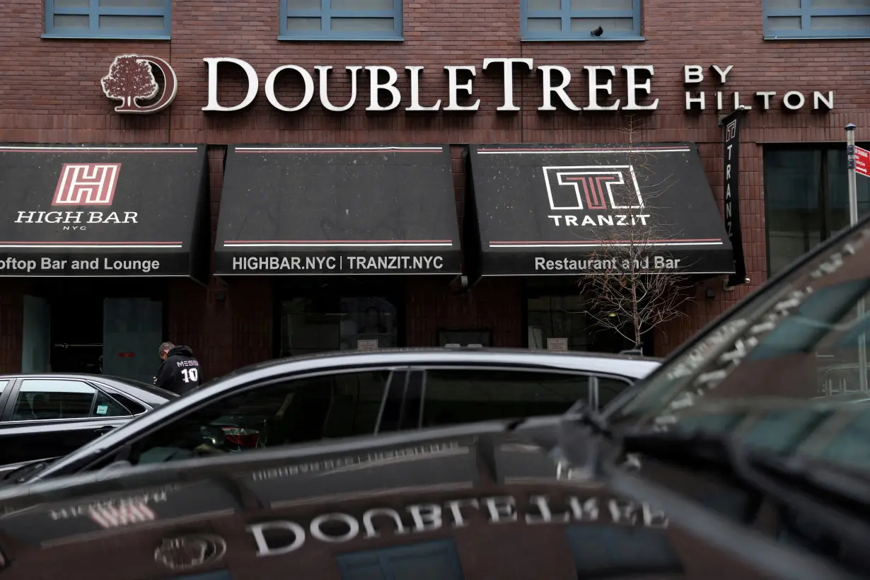 FILE PHOTO: A DoubleTree by Hilton hotel in Manhattan, New York City