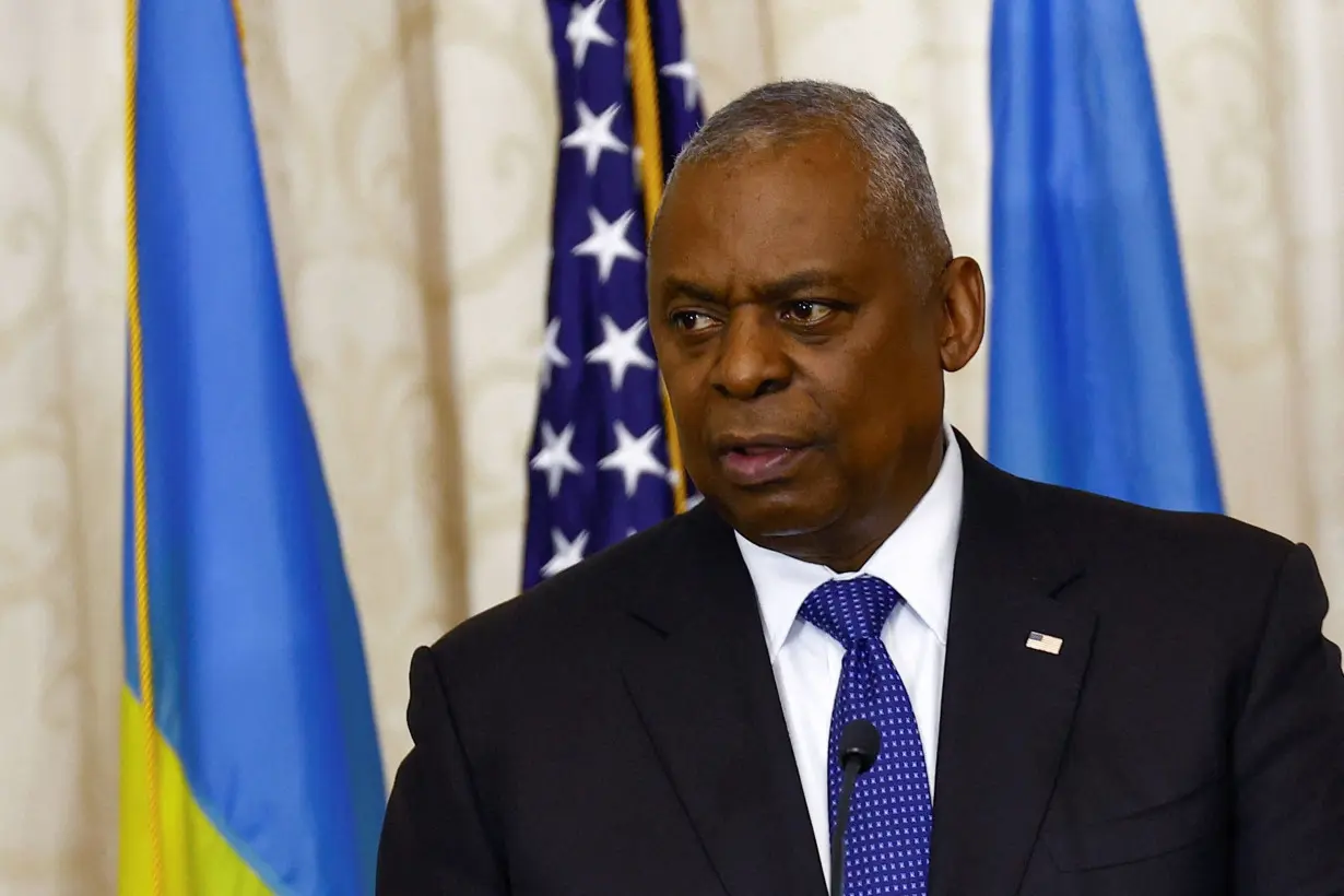 Defense Secretary Lloyd Austin says North Korea has deployed troops to Russia