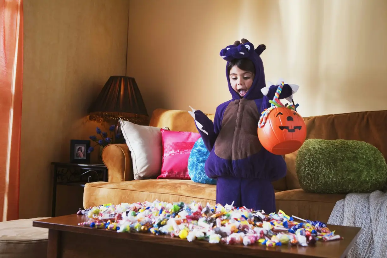 Halloween candy binges can overload your gut microbiome – a gut doctor explains how to minimize spooking your helpful bacteria