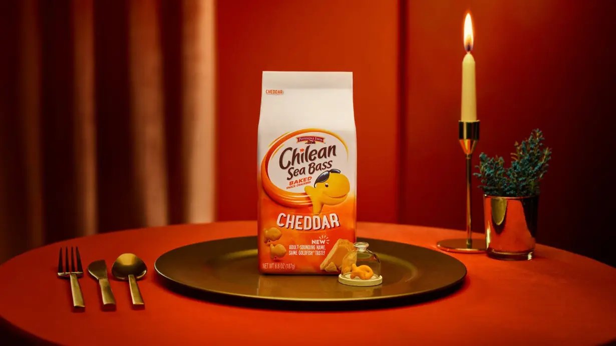 Goldfish is changing its name to attract adults