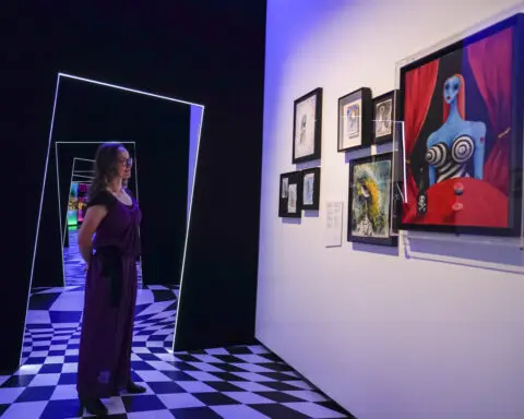 Tim Burton talks about his dread of AI as an exhibition of his work opens in London