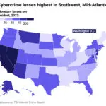 Cybercrime losses were highest in these states