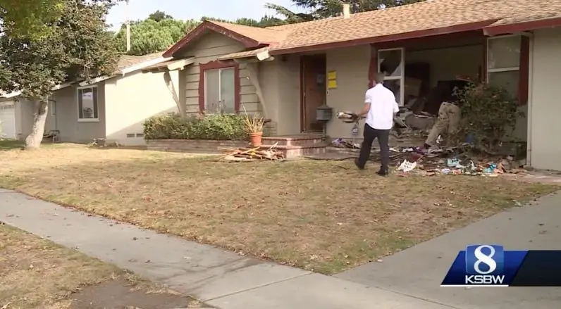 Car barrels into California home, woman arrested for DUI