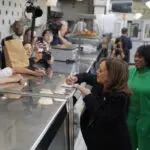 Harris hits a Philadelphia deli famous for being a political hotspot ahead of townhall