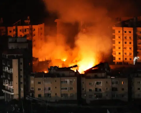 Middle East latest: Sirens sound across Tel Aviv as projectiles are intercepted near Blinken's hotel