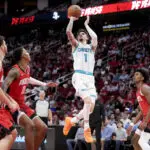 Healthy LaMelo Ball shines in 1st game since January, scoring 34 points in Hornets' win