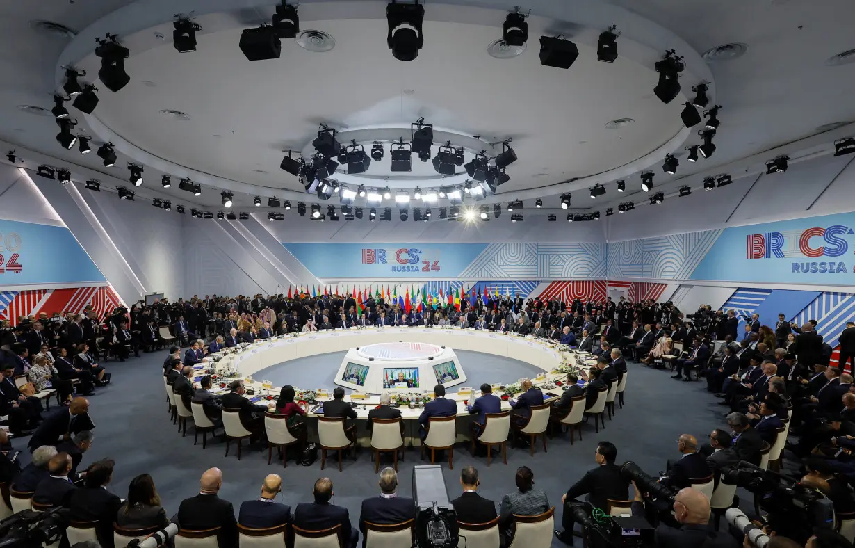 Final day of BRICS summit in Russia's city of Kazan