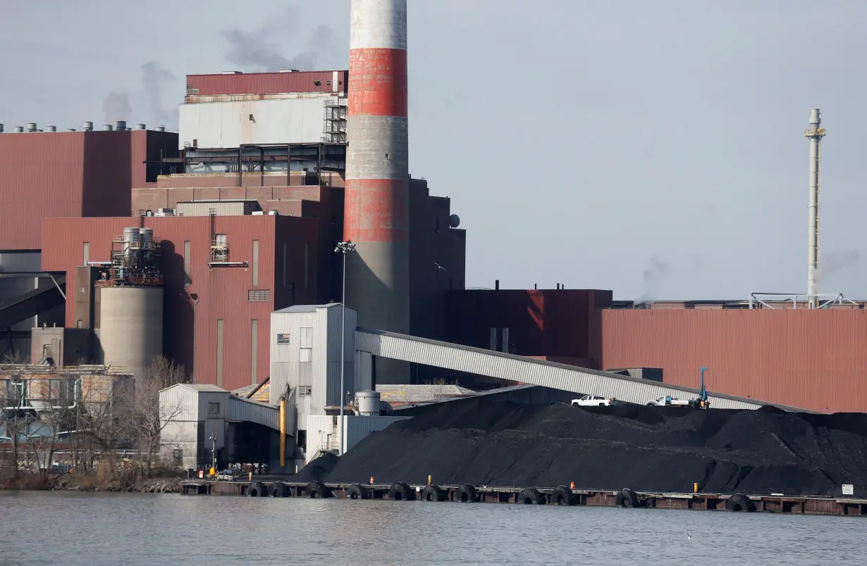 The Trenton Channel Power Plant, a coal-fired electricity plant operated by DTE Energy