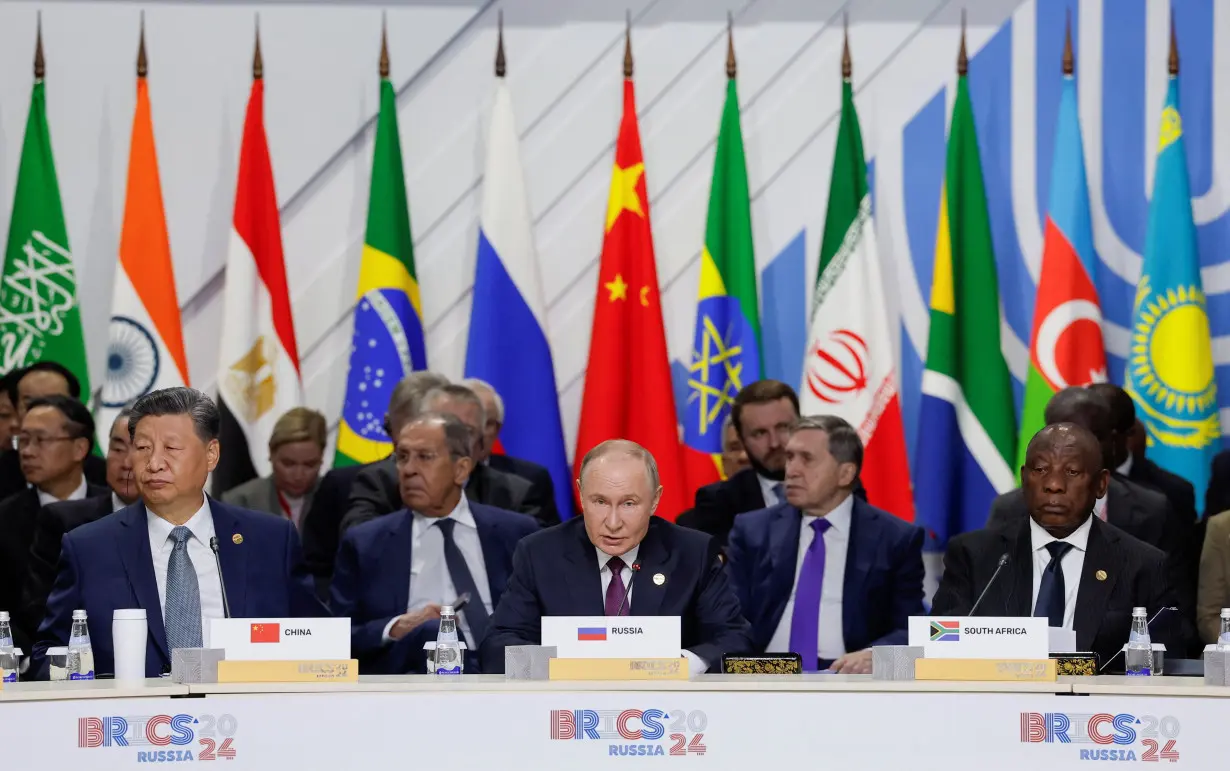 Final day of BRICS summit in Russia's city of Kazan