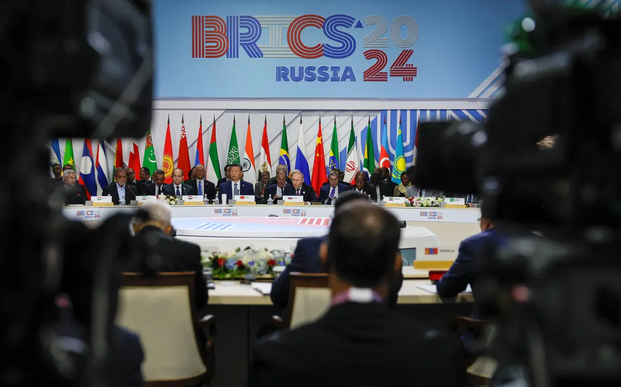 Final day of BRICS summit in Russia's city of Kazan