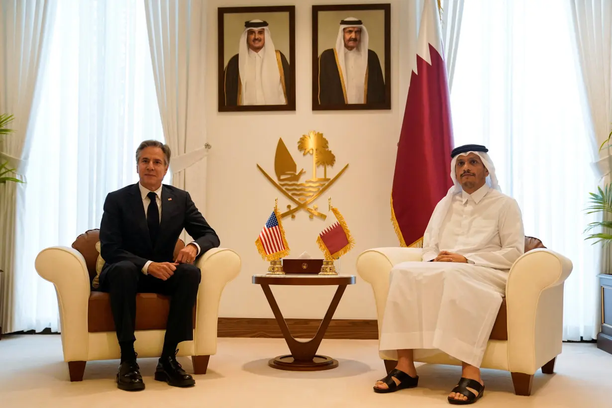 U.S. Secretary of State Antony Blinken visits Qatar