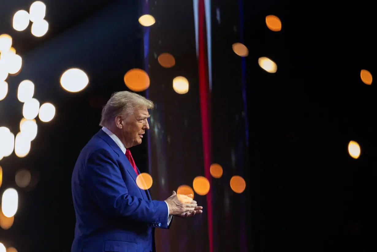 Republican presidential nominee and former U.S. President Trump campaigns in Georgia