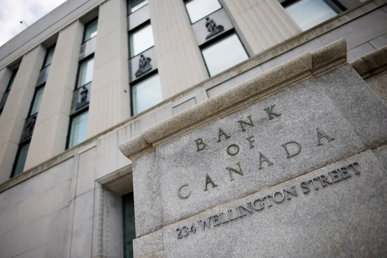 FILE PHOTO: The Bank of Canada building on Parliament Hill in Ottawa