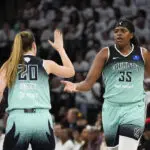 New York Liberty basketball team honored with ticker-tape parade in Canyon of Heroes