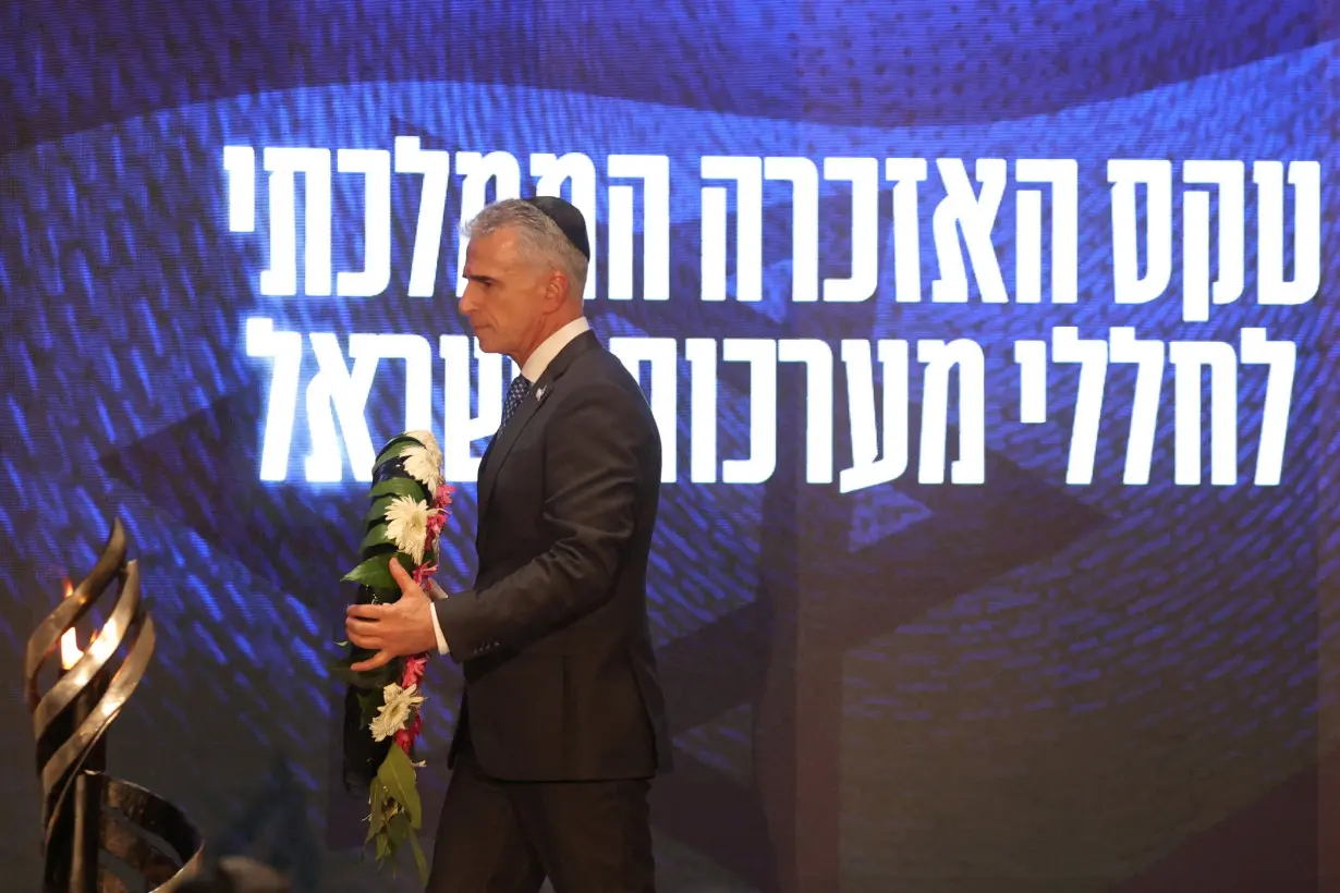 FILE PHOTO: Ceremony marking Memorial Day in Jerusalem