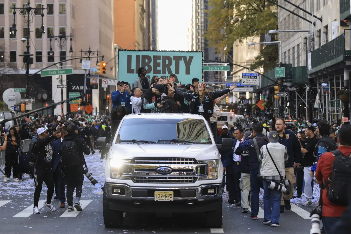 Liberty Championship Parade Basketball