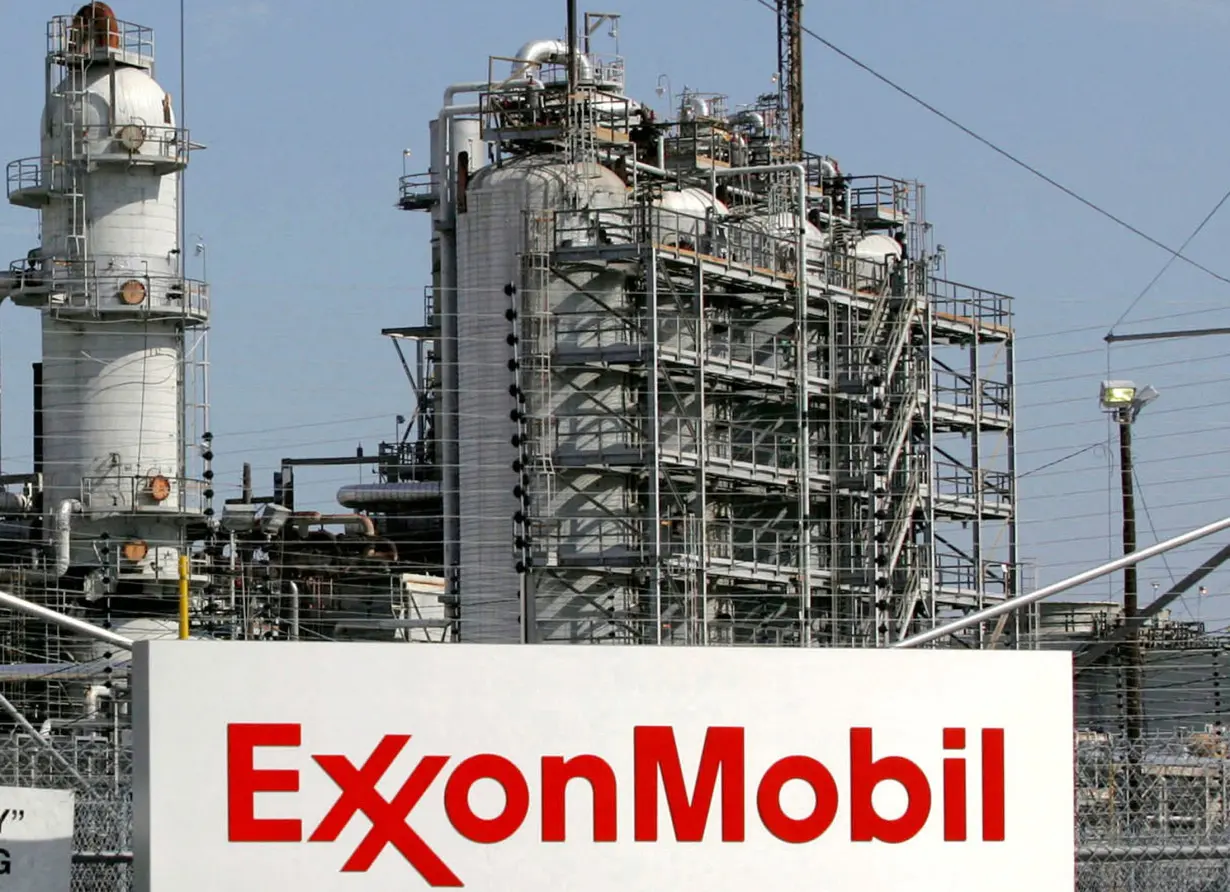 FILE PHOTO: A view of the Exxon Mobil refinery in Baytown, Texas