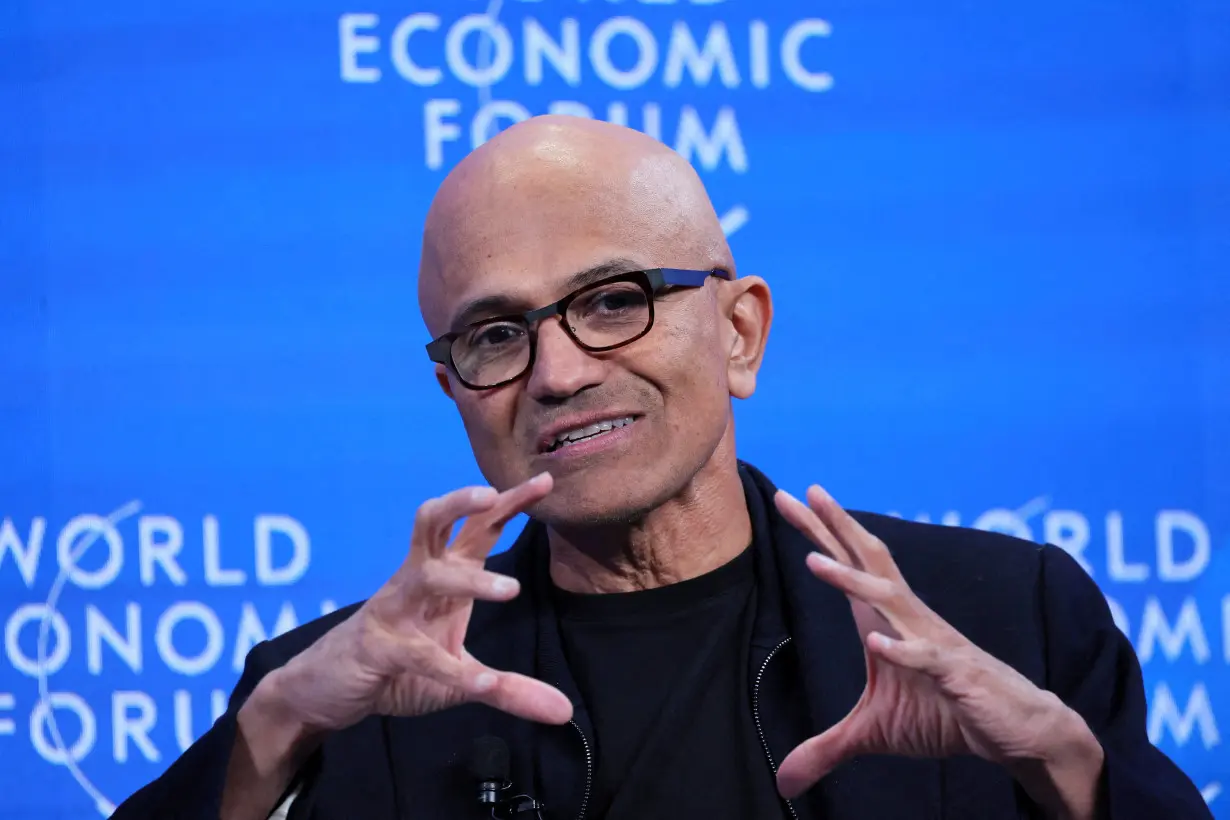 FILE PHOTO: Executive Chairman and CEO of Microsoft Corporation Satya Nadella