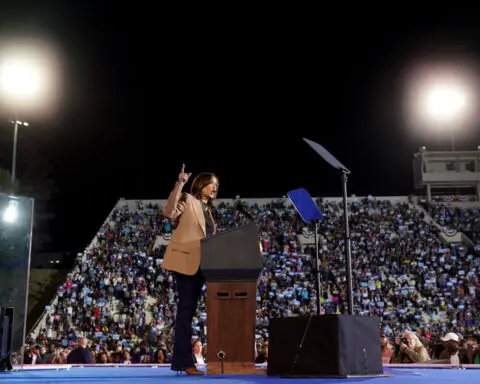 Harris will not appear on Joe Rogan podcast, her campaign says