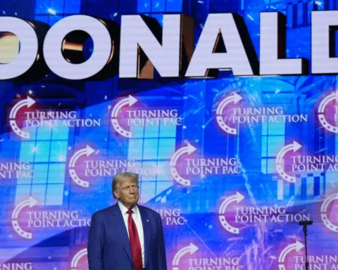 Trump says China's leader will bully Harris 'like a baby' as his allies try to infantilize her