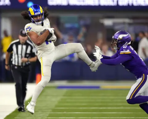 With Kupp and Nacua back from injury, Stafford throws 4 TD passes in Rams' 30-20 win over Vikings