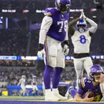 Darnold, O'Connell not blaming missed face mask call as reason why Vikings lost to Rams