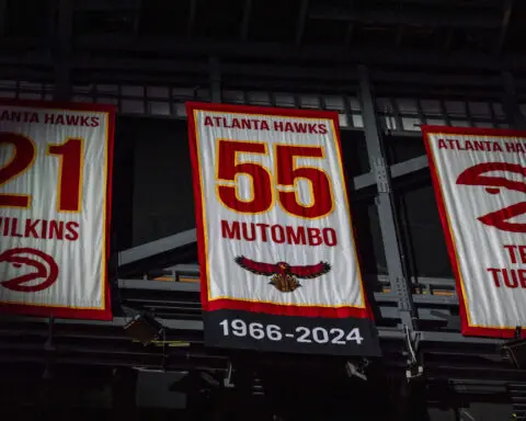 Nuggets honor Hall of Famer Dikembe Mutombo with video tribute, 55-second round of applause