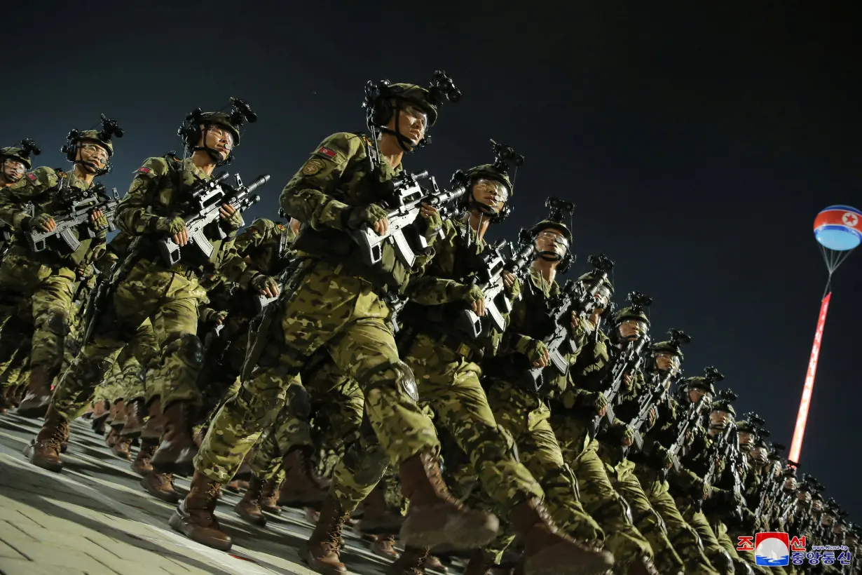 Military parade commemorating 70th anniversary of the Korean War armistice in Pyongyang