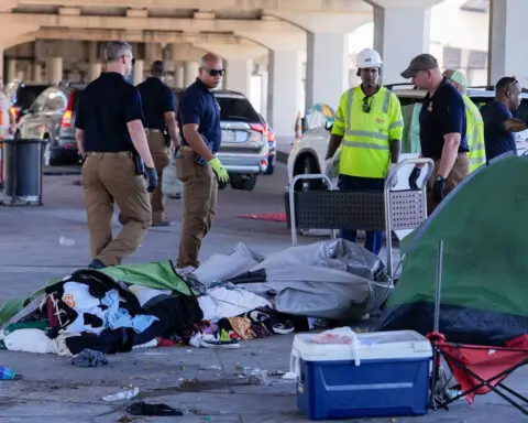 Louisiana Gov. forces removal of New Orleans homeless encampment ahead of Taylor Swift concerts this weekend