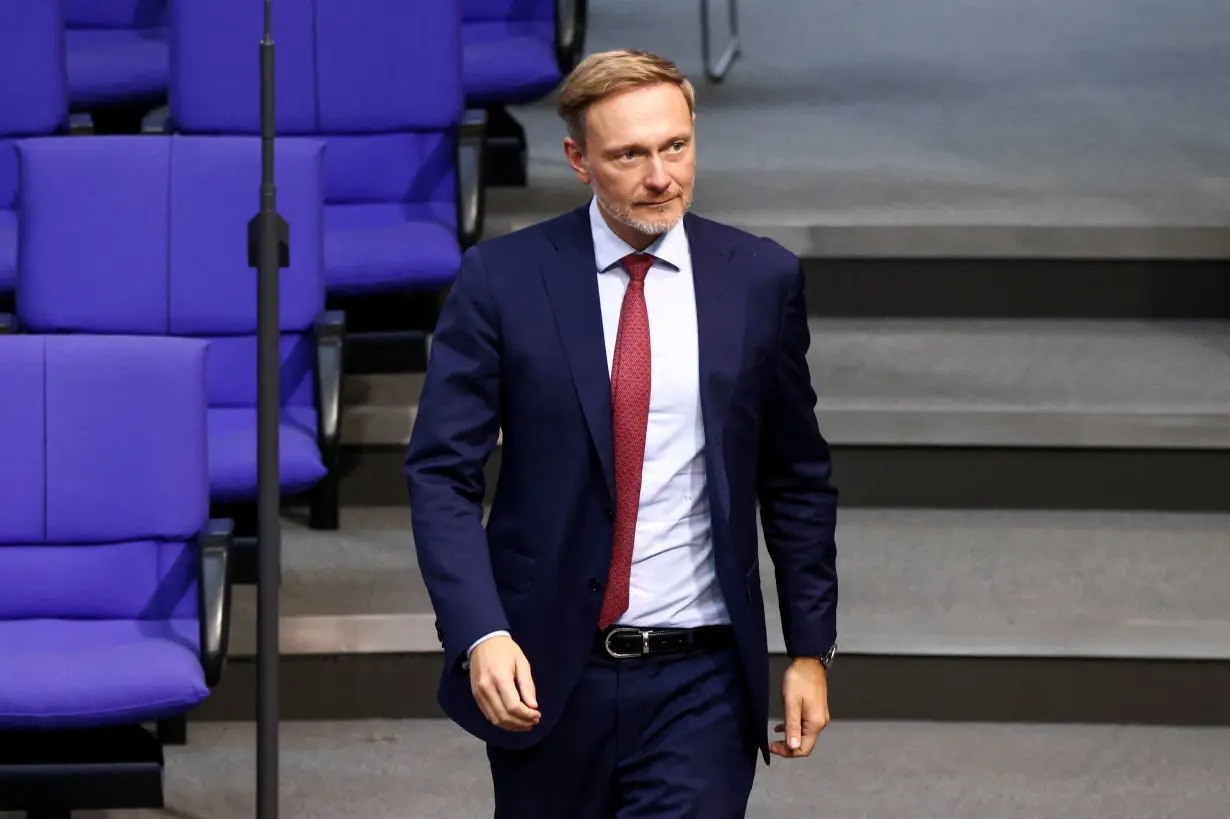 FILE PHOTO: Session of the lower house of parliament Bundestag, in Berlin