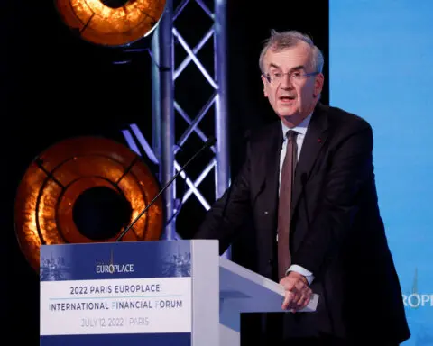 French budget a credibility test for government, French central bank chief says