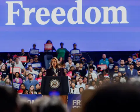 Harris focuses on abortion in Texas, as Trump heads to Michigan