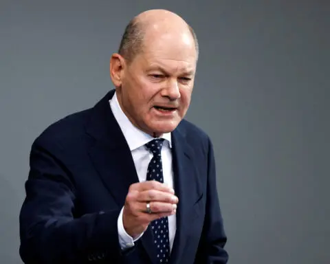 Germany's Scholz urges Iran to de-escalate after Israeli strikes