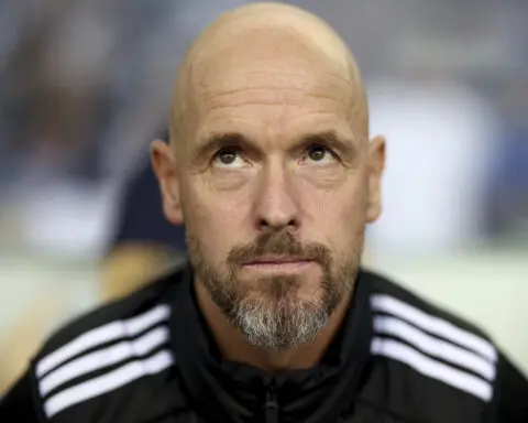 Man United fires Ten Hag after woeful start to the season and puts Van Nistelrooy in interim control