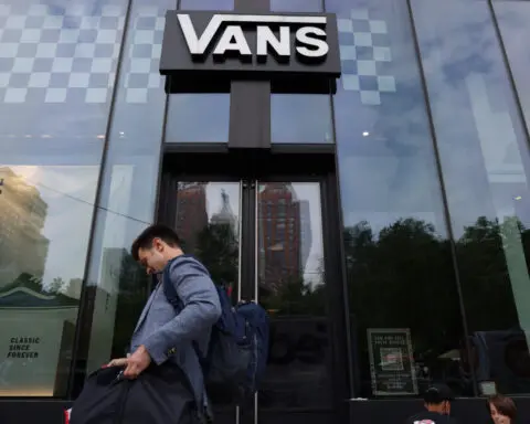 Vans-parent VF Corp swings to profit, beats Q2 sales estimates; shares up 16%