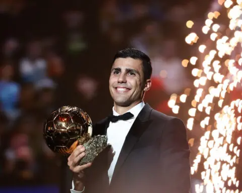 Rodri and Aitana Bonmatí win men’s and women’s Ballon d’Or awards