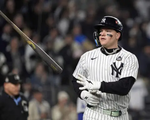 Instead of closing in on 28th title, Yankees on verge of getting swept at World Series for 4th time