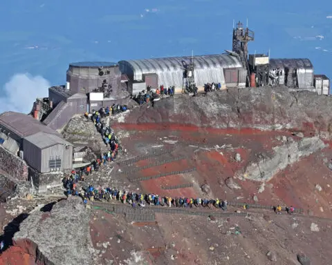 Japan’s iconic Mount Fuji has yet to see snow this season, breaking a 130-year record