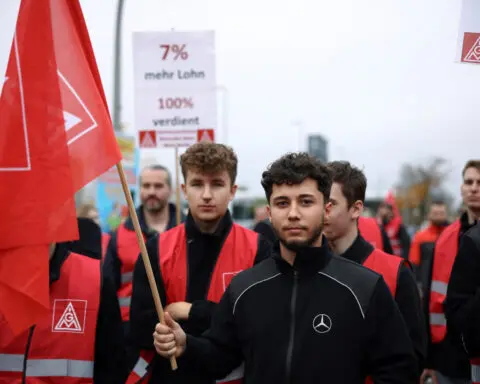 Workers launch strikes as Germany frets over industrial future