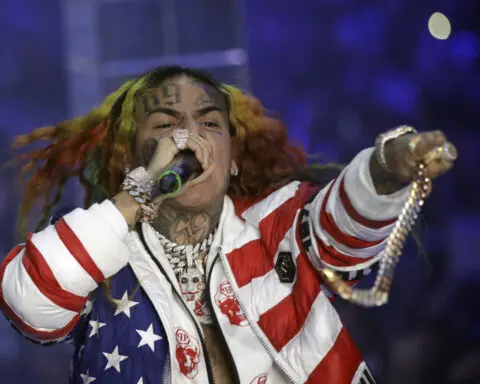 Rapper Tekashi 6ix9ine is detained in New York on parole violation claims